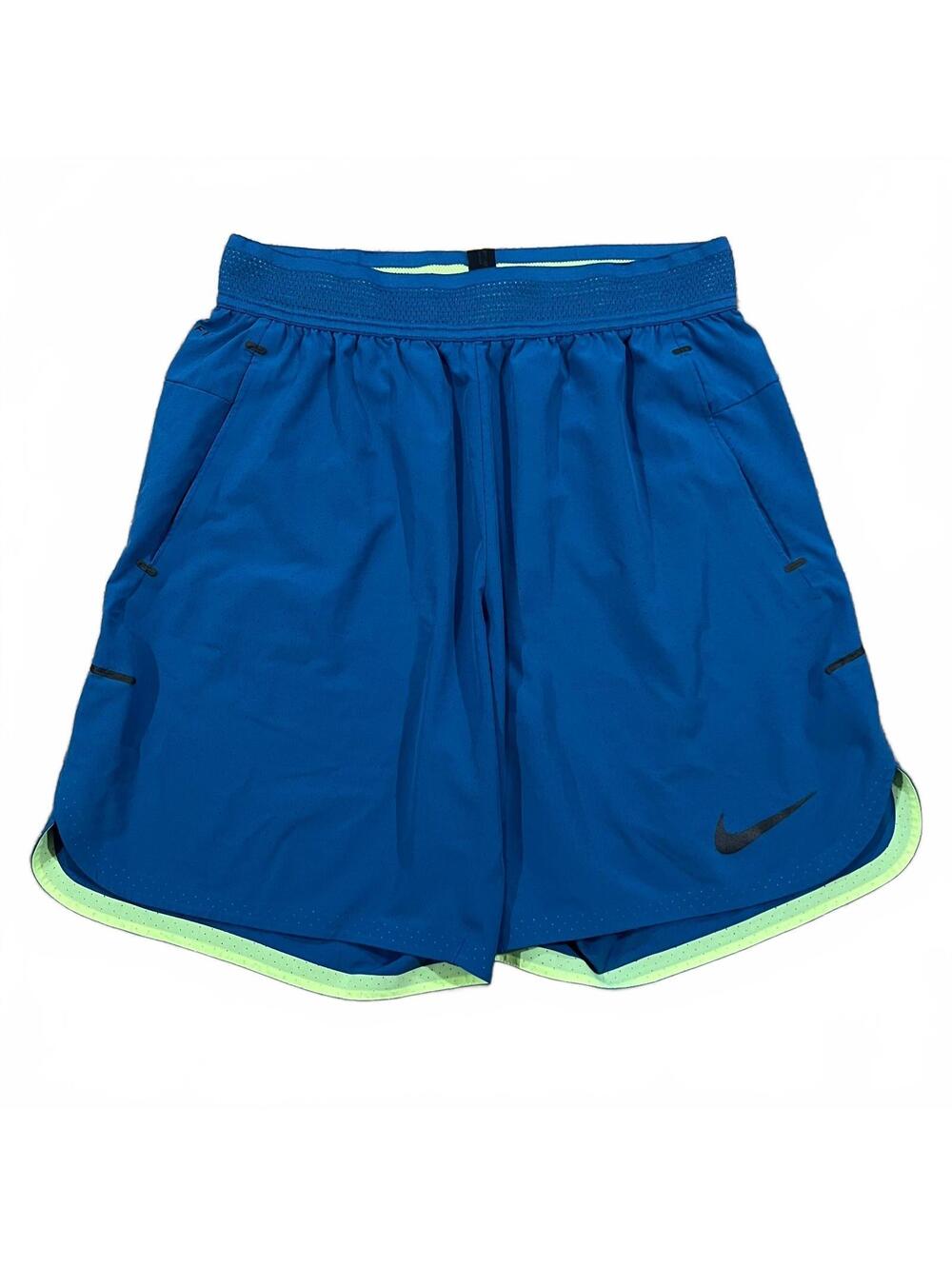 Nike Mens Flex Repel Training Shorts 8” Blue Size Medium